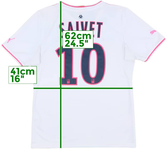 2013-14 Bordeaux Away Shirt Saivet #10 - 7/10 - (S)