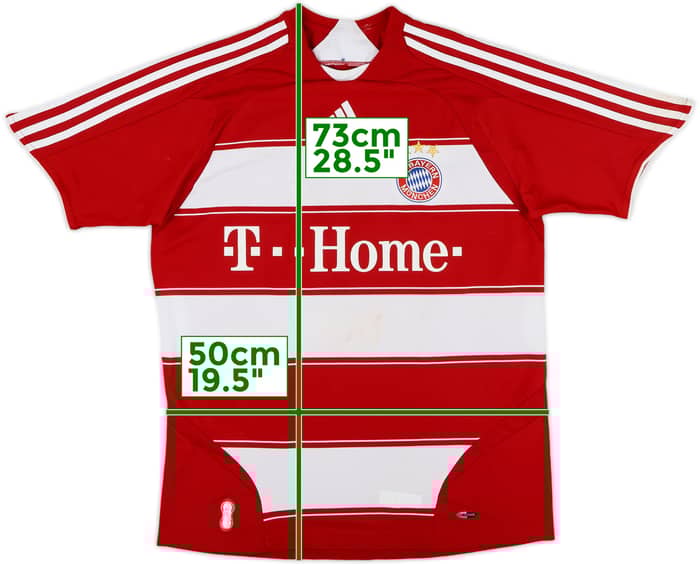 2007-08 Bayern Munich Home Shirt - 4/10 - (XL.Boys)