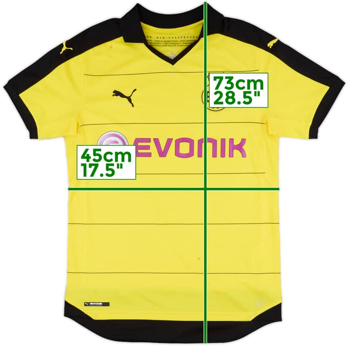 2015-16 Borussia Dortmund Home Shirt - 6/10 - (M)