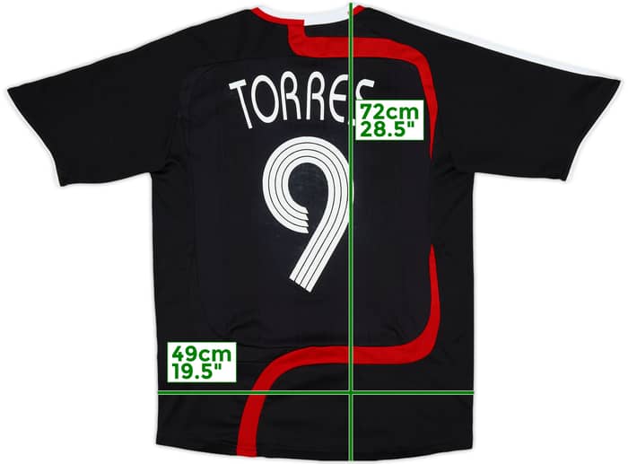 2007-08 Liverpool Third Shirt Torres #9 - 4/10 - (XL.Boys)