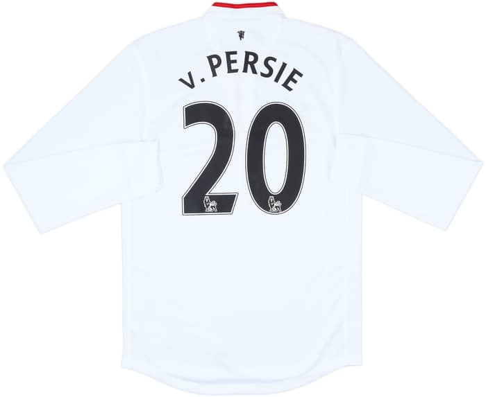 2012-14 Manchester United Away L/S Shirt v.Persie #20 (S)