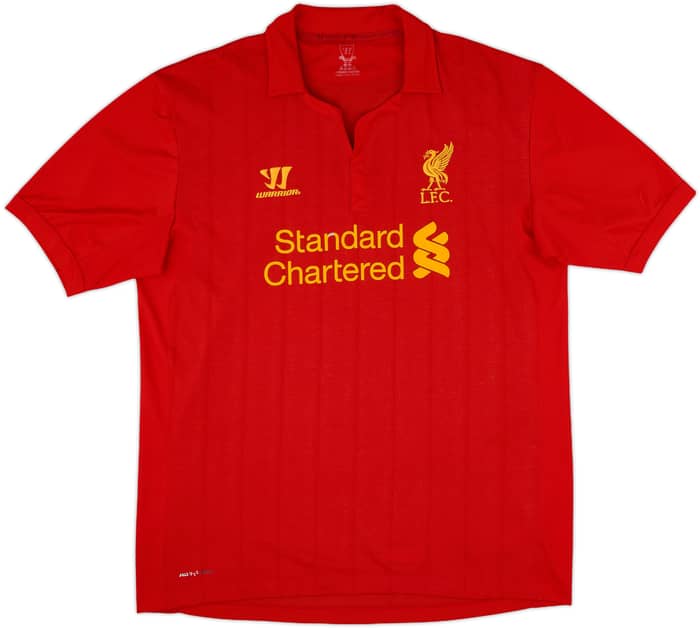 2012-13 Liverpool Home Shirt Gerrard #8 - 6/10 - (XXL)