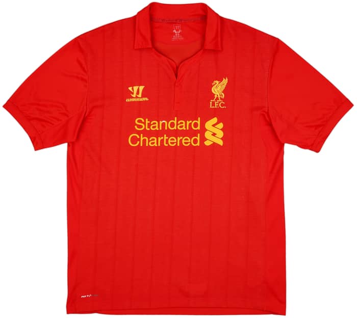 2012-13 Liverpool Home Shirt Gerrard #8 - 6/10 - (XXL)