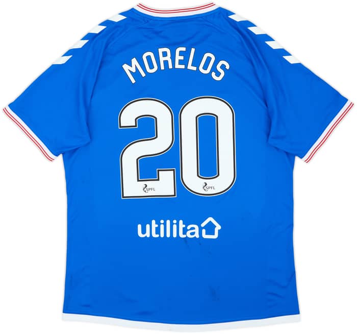 2019-20 Rangers Home Shirt Morelos #20 - 5/10 - (L)