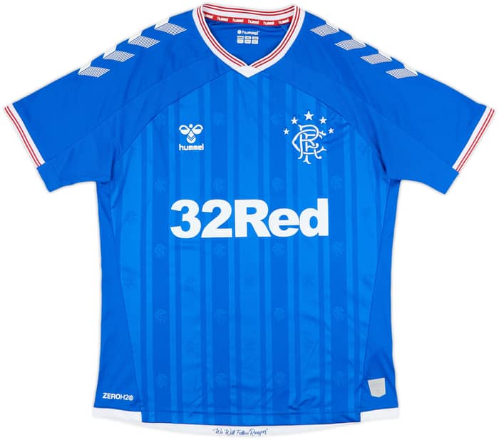 2019-20 Rangers Home Shirt Morelos #20 - 5/10 - (L)