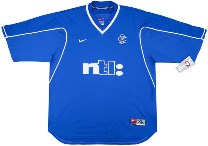 1999-01 Rangers Home Shirt Amoruso #4 (XL)
