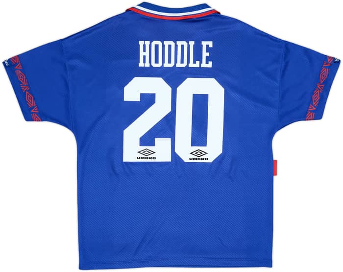 1993-94 Chelsea Home Shirt Hoddle #20 - 8/10 - (XL)