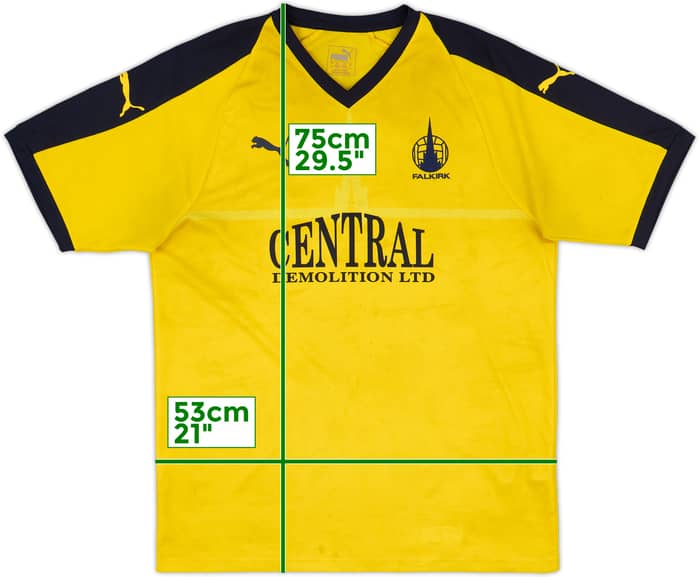 2018-19 Falkirk Away Shirt - 5/10 - (L)