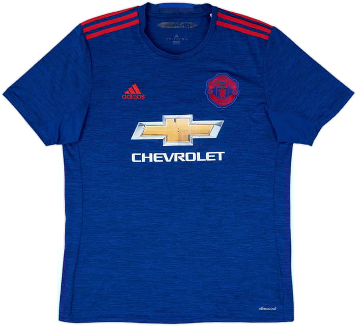 2016-17 Manchester United Away Shirt - 4/10 - (L)