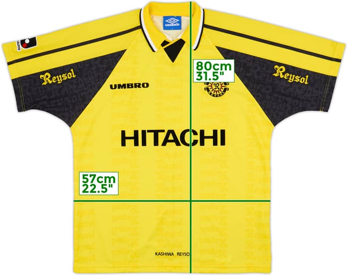 1997-98 Kashiwa Reysol Home Shirt - 9/10 - (L)