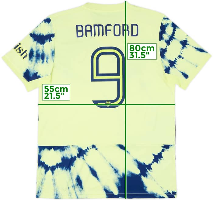 2022-23 Leeds Away Shirt Bamford #9 (L)