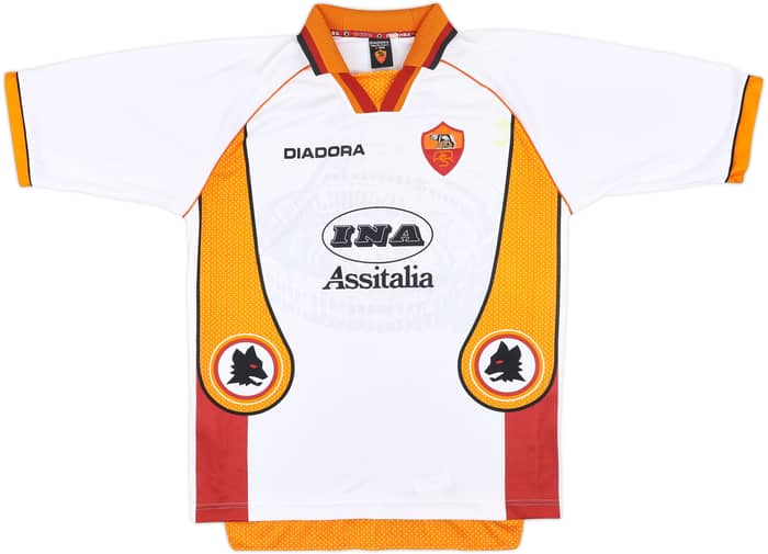 1997-98 Roma Away Shirt Cafu #2 - 6/10 - (M)