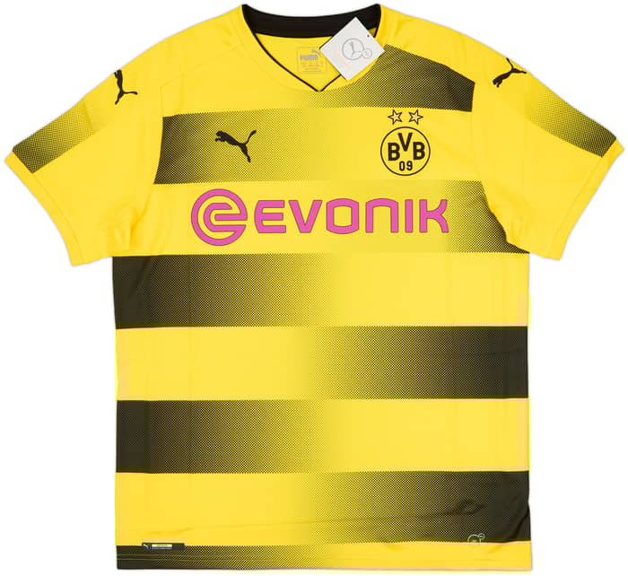 2017-18 Borussia Dortmund Home Shirt Sancho #7 (L)