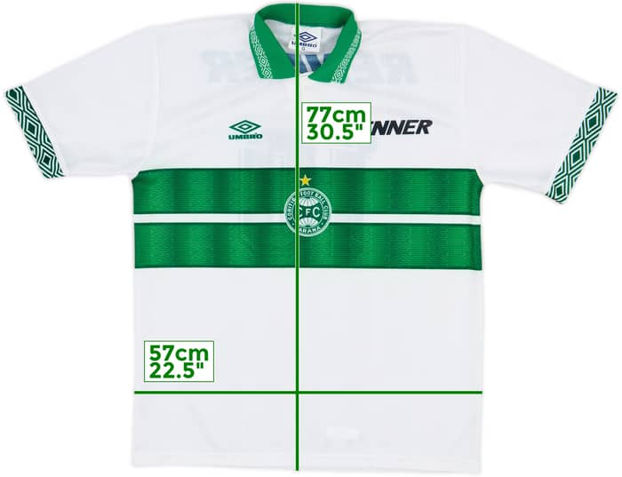 1994 Coritiba Home Shirt #10 - 9/10 - (L)