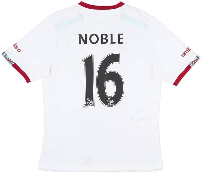 2016-17 West Ham Away Shirt Noble #16 - 8/10 - (M)