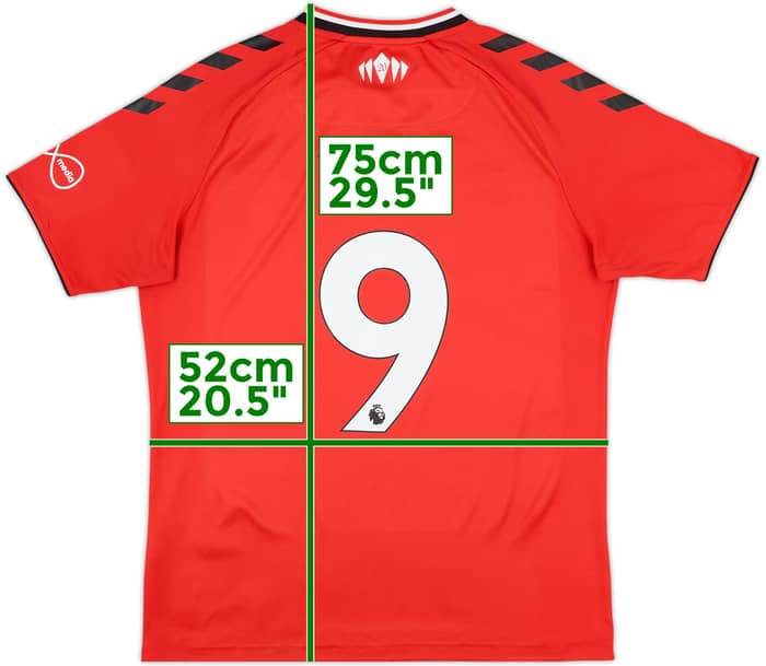 2021-22 Southampton Home Shirt Ings #9 - 10/10 - (L)