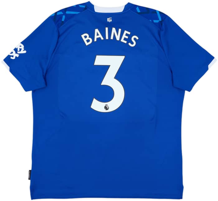 2019-20 Everton Home Shirt Baines #3 - 10/10 - (XXL)