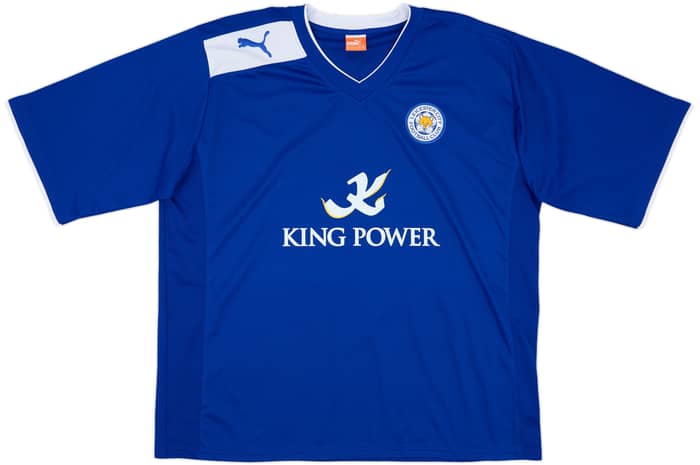 2012-13 Leicester Home Shirt Drinkwater #16 - 7/10 - (4XL)