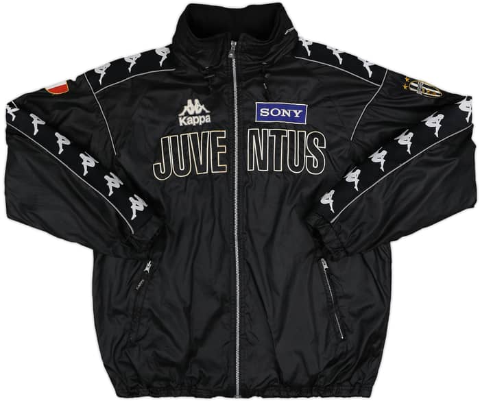 1997-98 Juventus Kappa Hooded Rain Jacket - 8/10 - (XL)