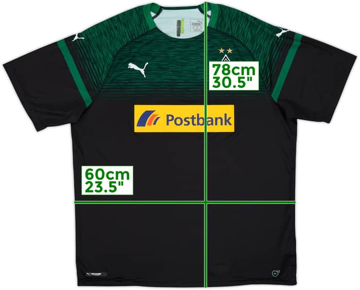 2018-19 Borussia Monchengladbach Away Shirt - 5/10 - (XXL)