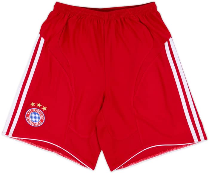 2007-09 Bayern Home Shorts - 9/10 - (XL.Boys)