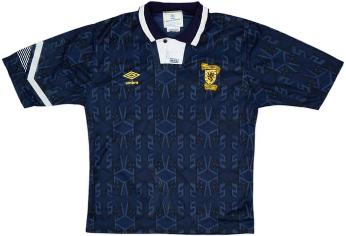 1991-94 Scotland Home Shirt - 7/10 - (L)