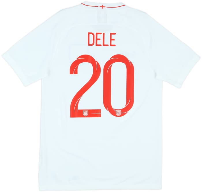 2018-19 England Home Shirt Dele #20 - 8/10 - (M)