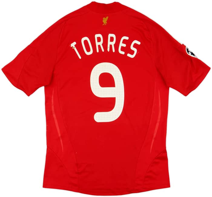 2008-10 Liverpool Home Shirt Torres #9 - 5/10 - (M)