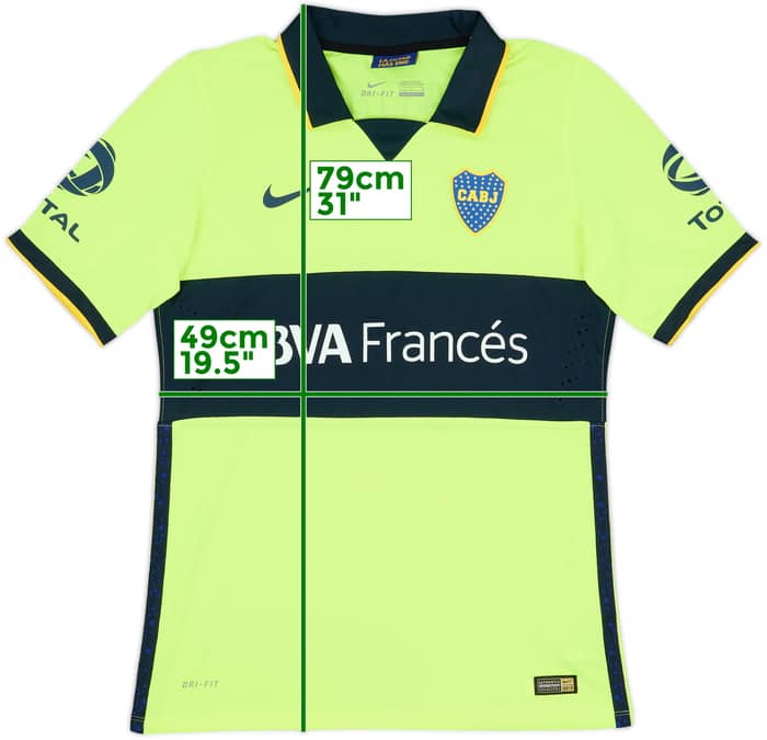 2013-14 Boca Juniors Player Issue Third Shirt - 10/10 - (L)