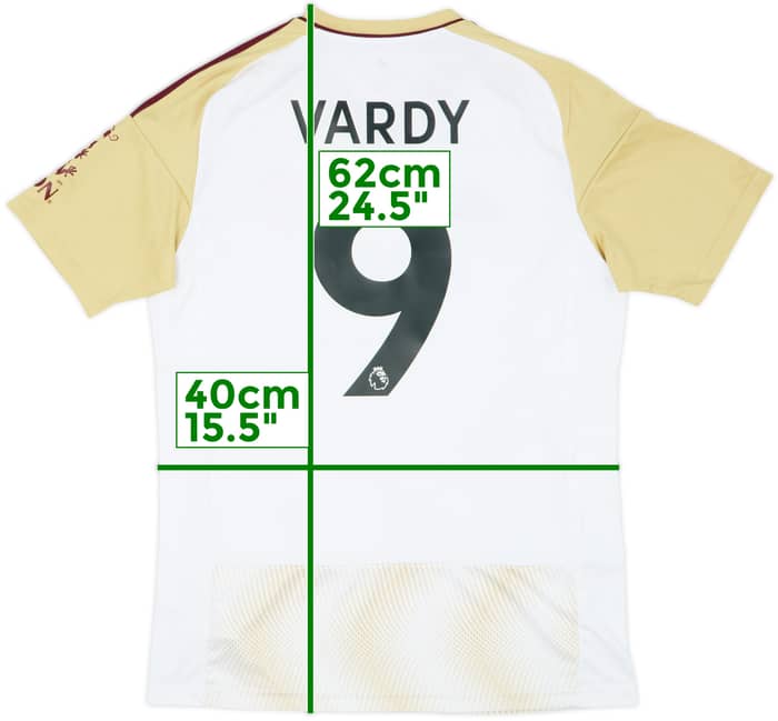 2022-23 Leicester Third Shirt Vardy #9 - 10/10 - (M)