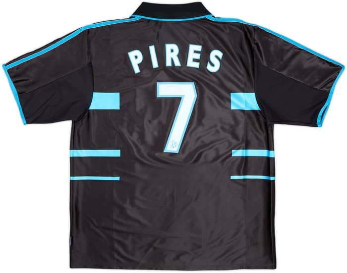 1999-00 Olympique Marseille Third Shirt Pires #7 - 8/10 - (XL)