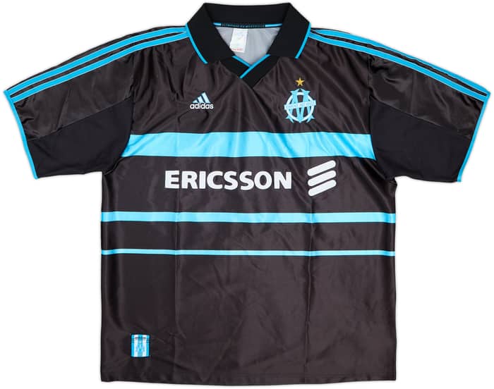 1999-00 Olympique Marseille Third Shirt Pires #7 - 8/10 - (XL)