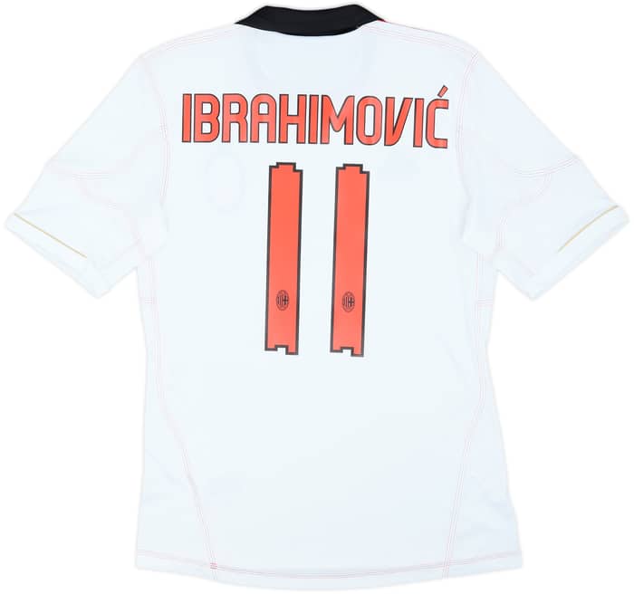 2010-11 AC Milan Away Shirt Ibrahimovic #11 - 10/10 - (S)