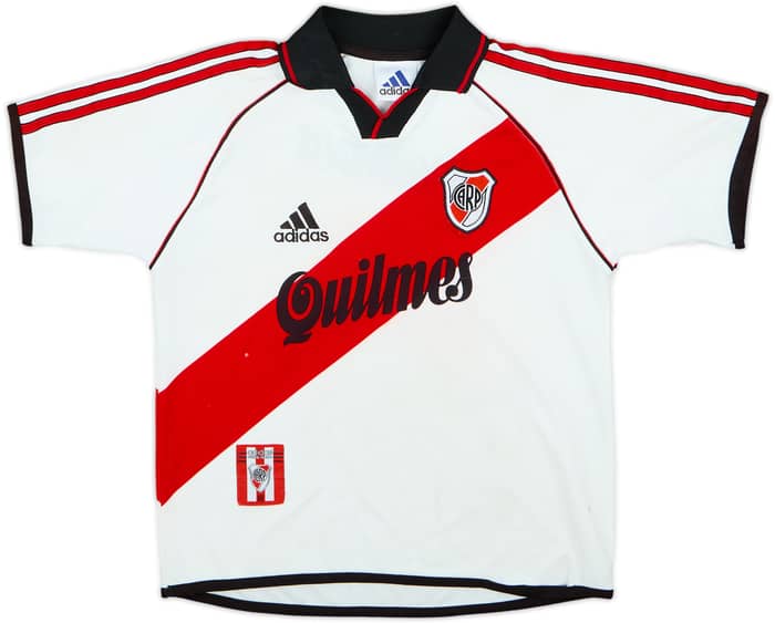 2000-02 River Plate Home Shirt - 4/10 - (S.Boys)