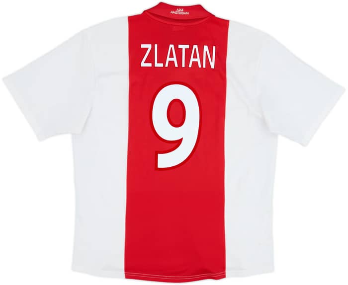 2001-02 Ajax Maillot Domicile Zlatan #9 - 6/10 - (L)