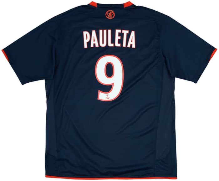 2007-08 Paris Saint-Germain Home Shirt Pauleta #9 - 8/10 - (L)