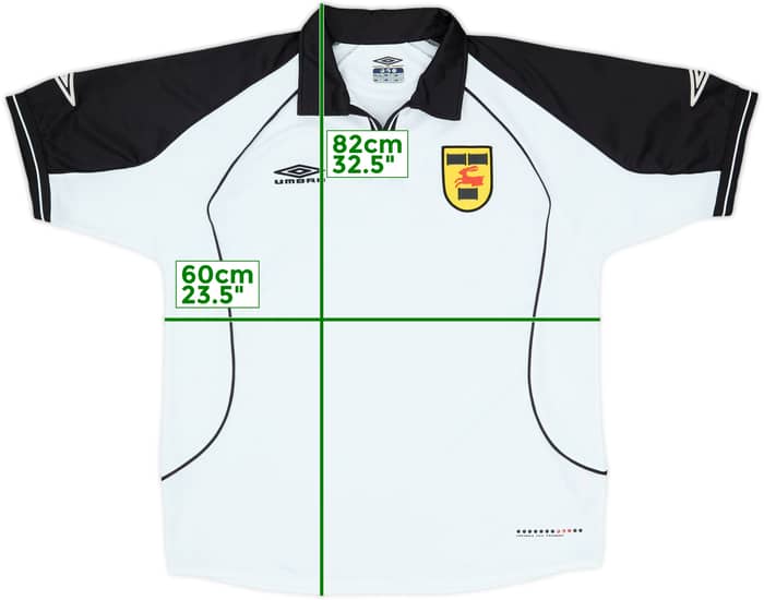 Camiseta de visitante del SC Cambuur 2000-01 - 7/10 - (XL)