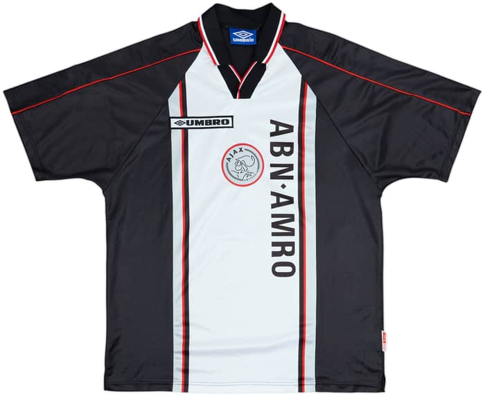1998-99 Ajax Away Shirt F. De Boer #4 - 8/10 - (XL)