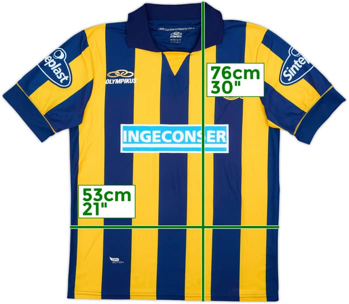 2013-14 Rosario Central Home Shirt - 9/10 - (M)