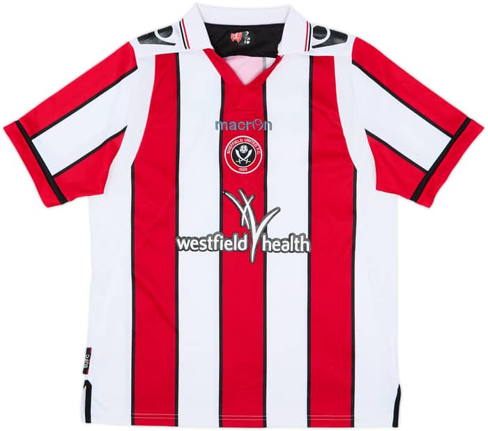 2012-13 Sheffield United Home Shirt Maguire #5 - 7/10 - (L)