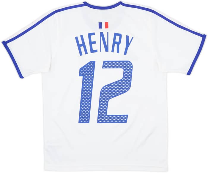 2004-06 France Basic Away Shirt Henry #12 - 8/10 - (S)