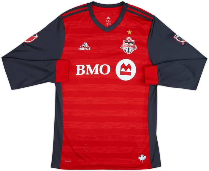 2018 Toronto FC Authentic Home L/S Shirt - 5/10 - (L)