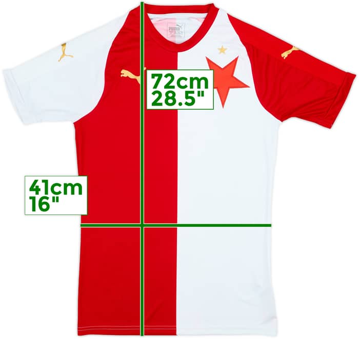 2019-20 Slavia Prague Home Shirt - 5/10 - (S)