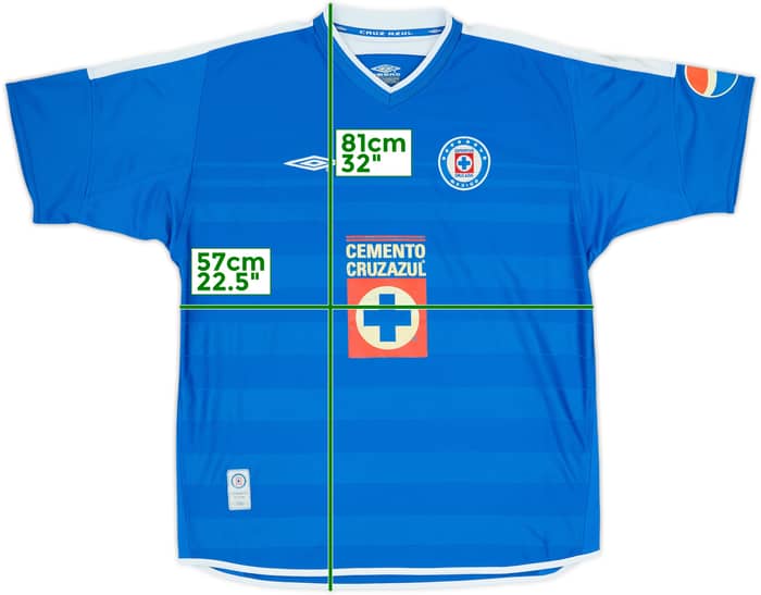 Camiseta de local del Cruz Azul 2002-03 - 5/10 - (L)