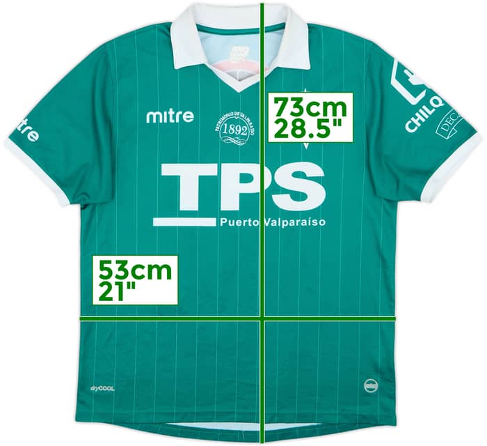 2011 Santiago Wanderers Home Shirt #9 - 7/10 - (M)