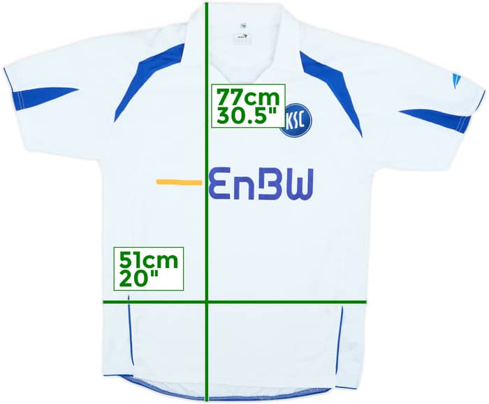 2006-07 Karlsruher Away Shirt - 5/10 - (M/L)