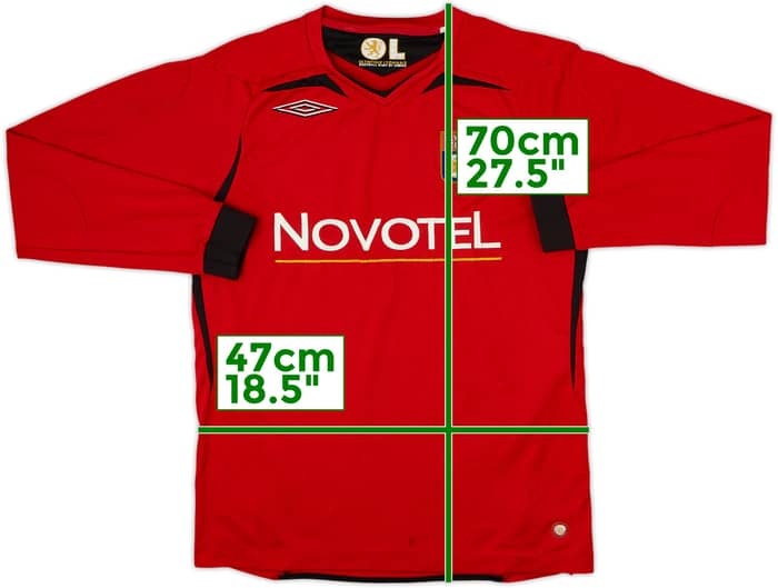 2007-08 Lyon GK Shirt - 6/10 - (S)