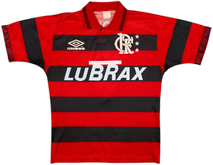 1995-96 Flamengo Centenary Home Shirt #5 - 8/10 - (L)
