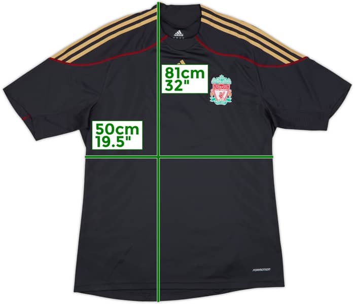 2009-10 Liverpool Youth Match Issue Away L/S Shirt #2