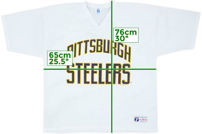 1993 Pittsburgh Steelers Logo 7 Training Jersey - 8/10 - (XL)